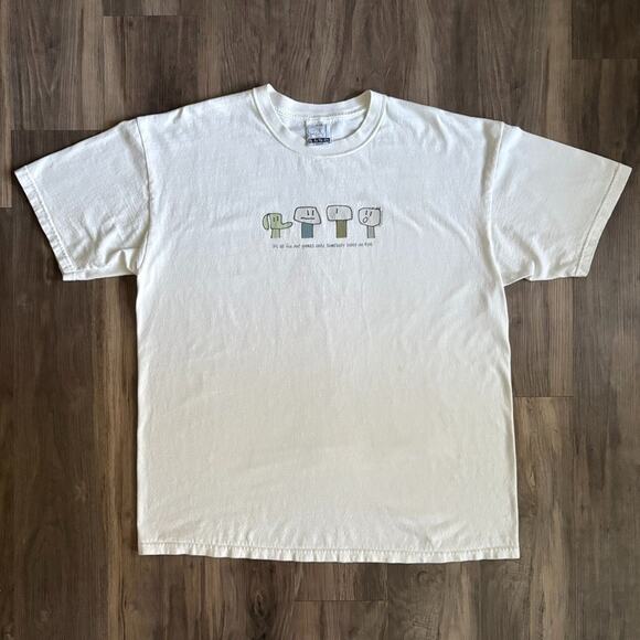 Vintage Be As You Are T-Shirt Men's Size XL All Fun And Games 1990s Art - Picture 2 of 9